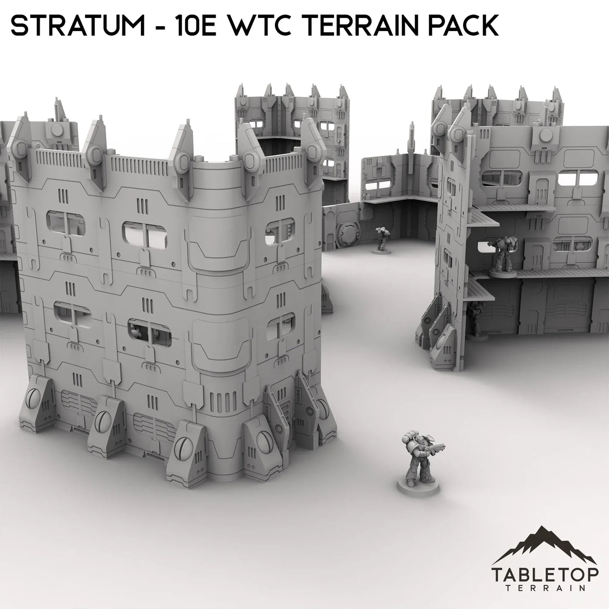 Tabletop Terrain Terrain Stratum - WTC compatible Terrain Pack