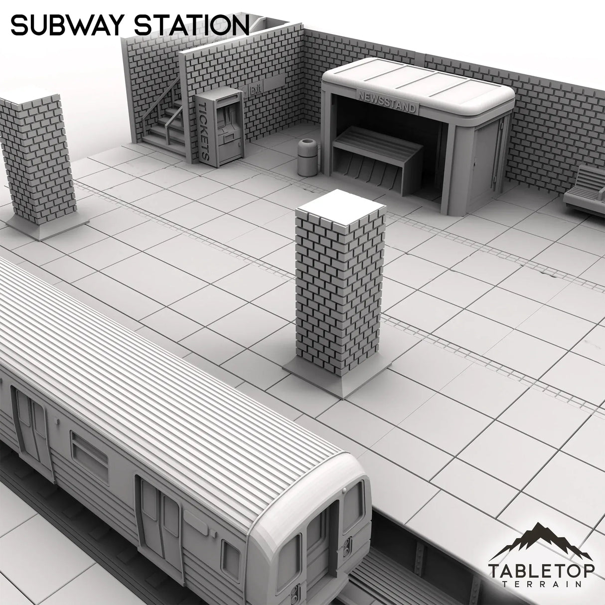 Tabletop Terrain Terrain Subway Station