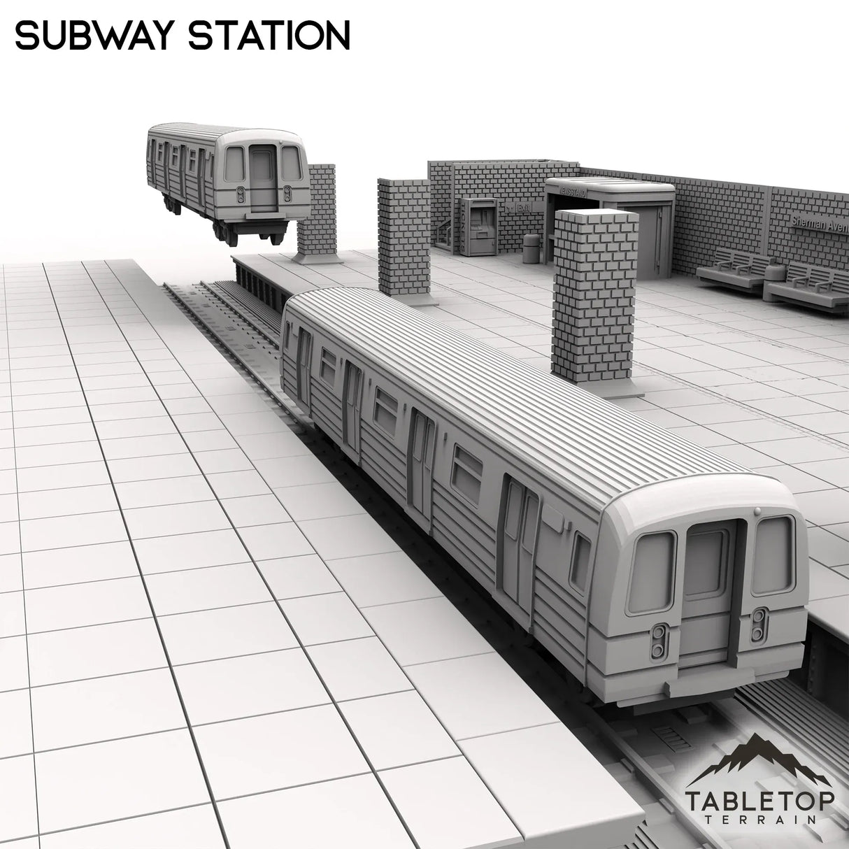 Tabletop Terrain Terrain Subway Station