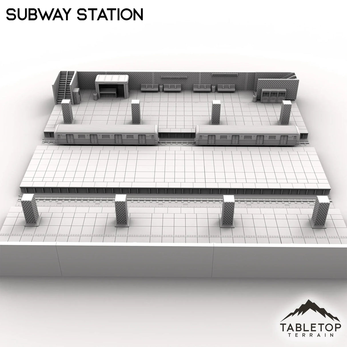 Tabletop Terrain Terrain Subway Station
