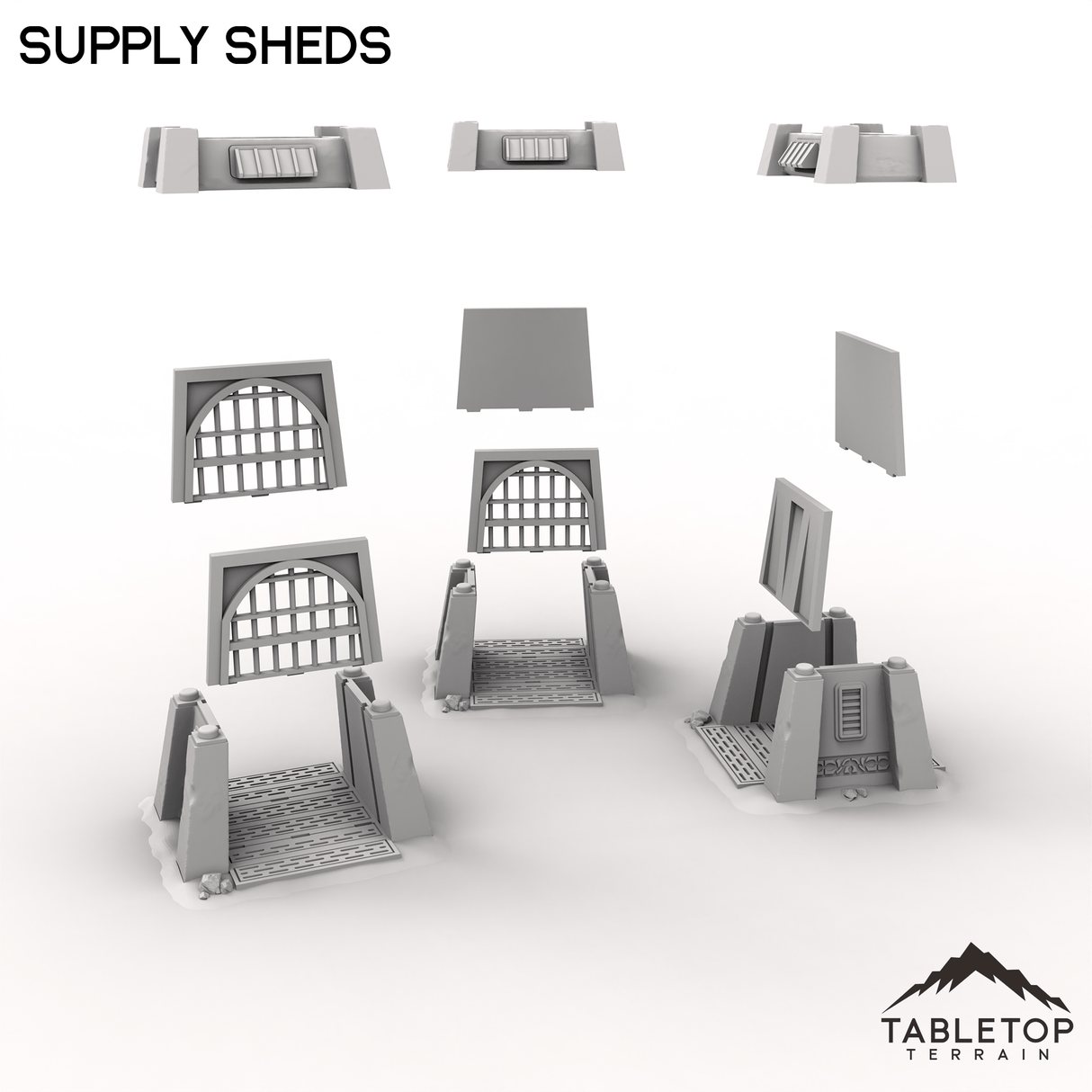 Tabletop Terrain Terrain Supply Sheds