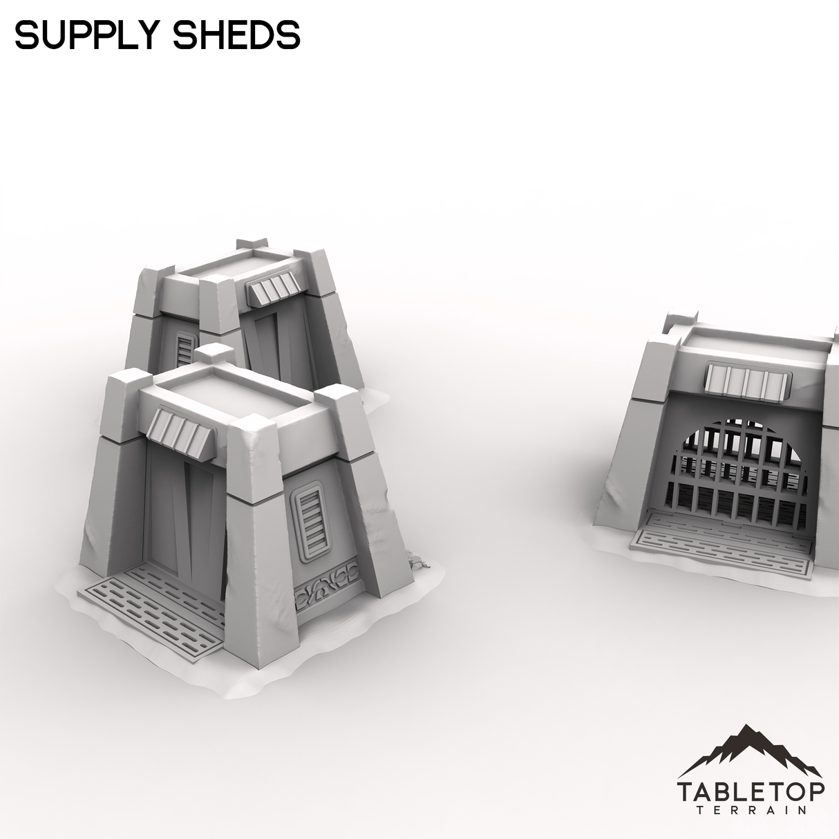 Tabletop Terrain Terrain Supply Sheds