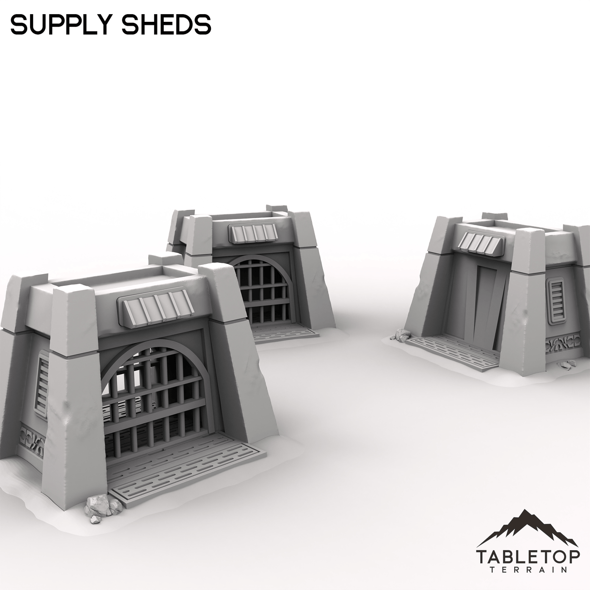 Tabletop Terrain Terrain Supply Sheds
