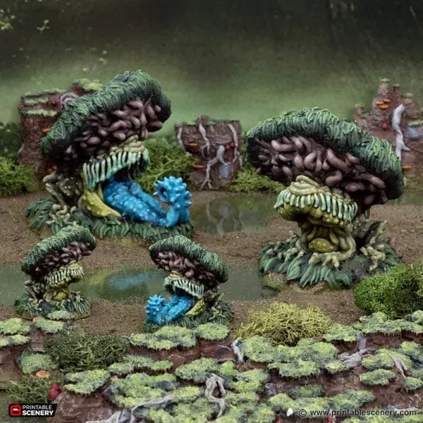 Tabletop Terrain Terrain Swamp Plants - The Gloaming Swamp