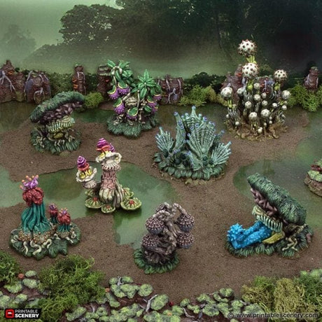 Tabletop Terrain Terrain Swamp Plants - The Gloaming Swamp