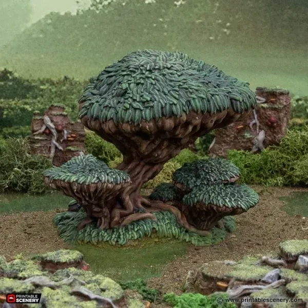 Tabletop Terrain Terrain Swampy Scatter - The Gloaming Swamp