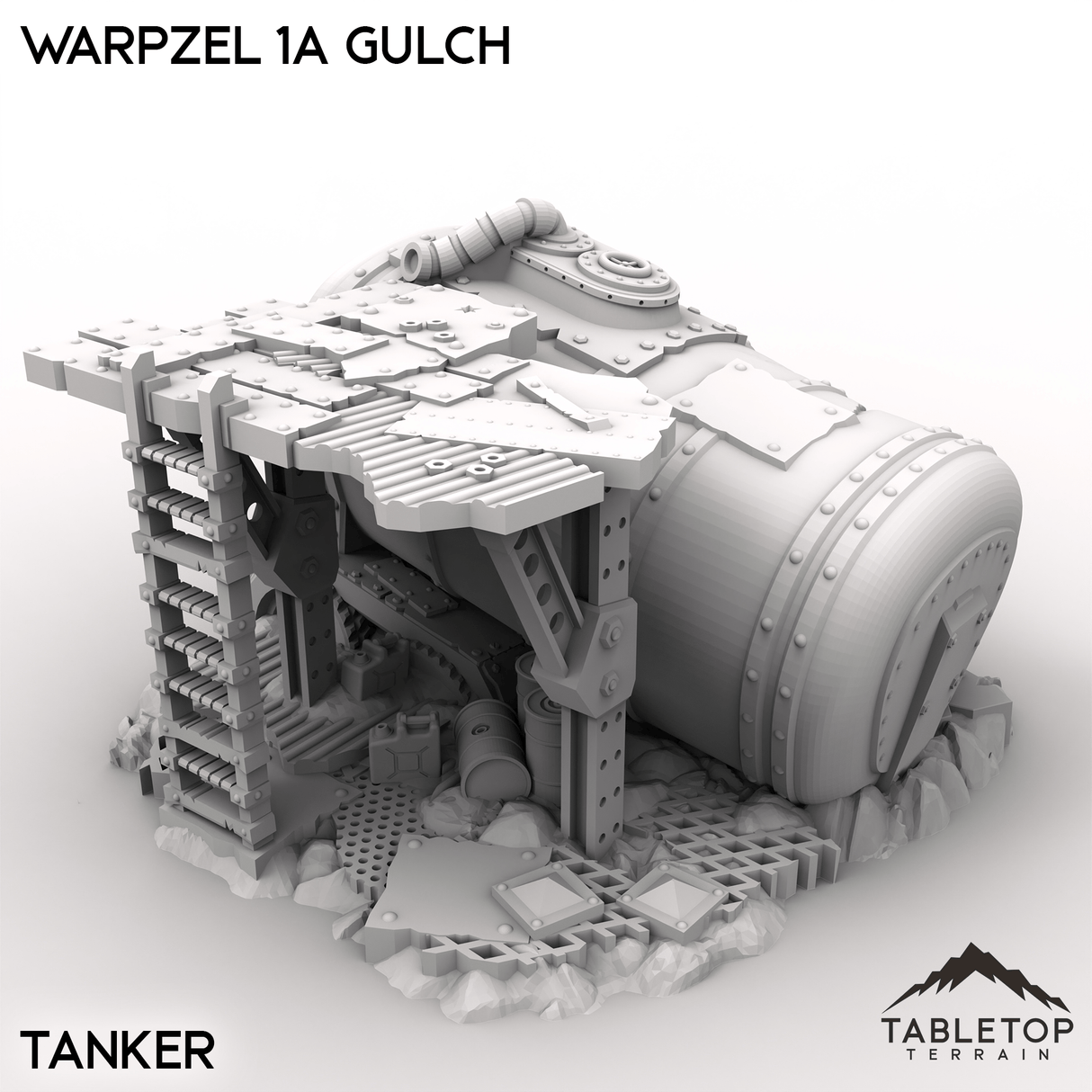 Tabletop Terrain Terrain Tanker / 32mm Warpzel 1A Gulch