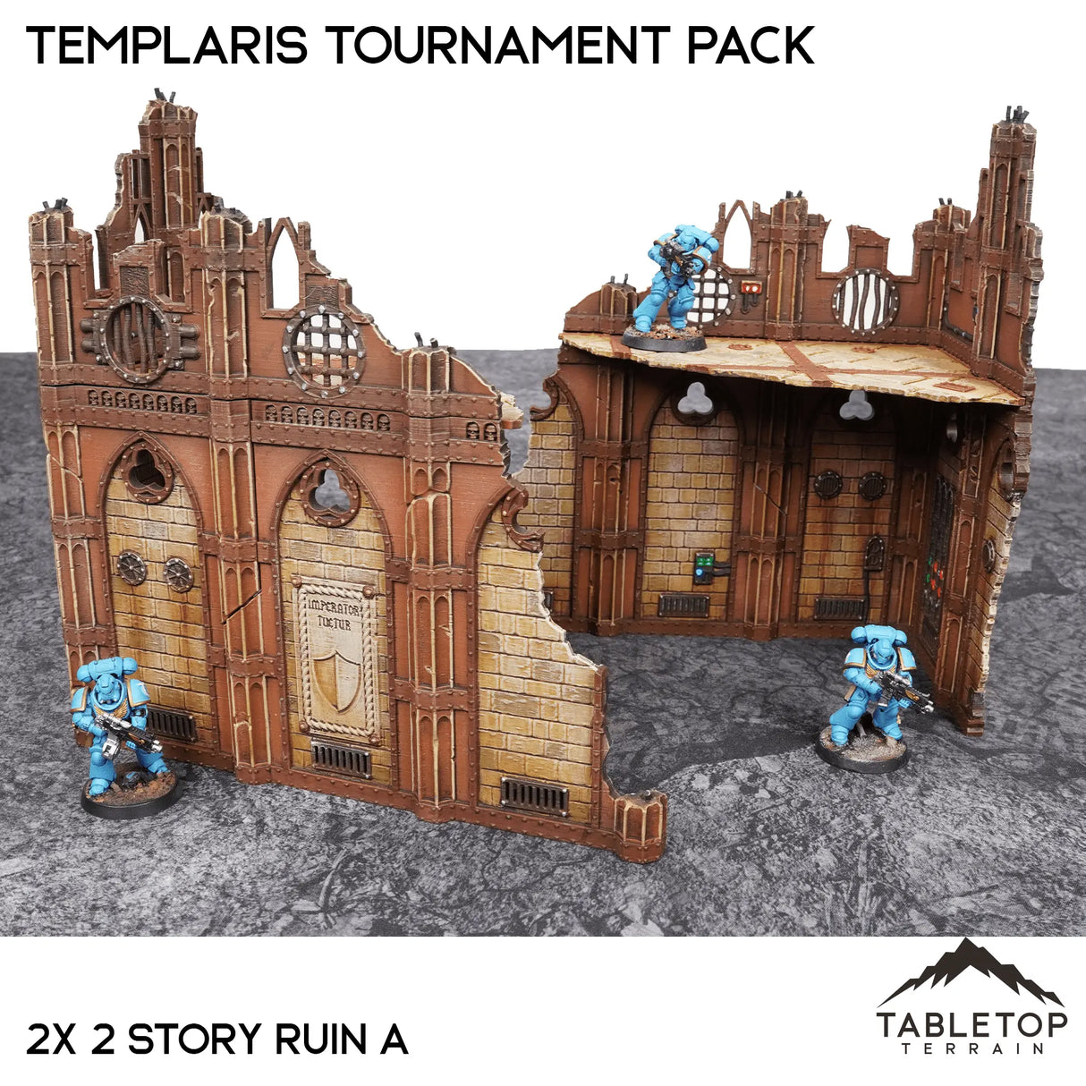 Tabletop Terrain Terrain Templaris Competitive Tournament Pack - Chapter Approved/Pariah Nexus Compatible 10e Table Set