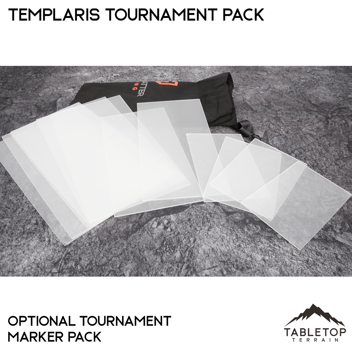 Tabletop Terrain Terrain Templaris Competitive Tournament Pack - Pariah Nexus Compatible 10e Table Set