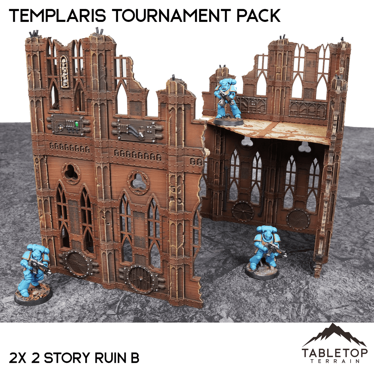 Tabletop Terrain Terrain Templaris Competitive Tournament Pack - Pariah Nexus Compatible 10e Table Set