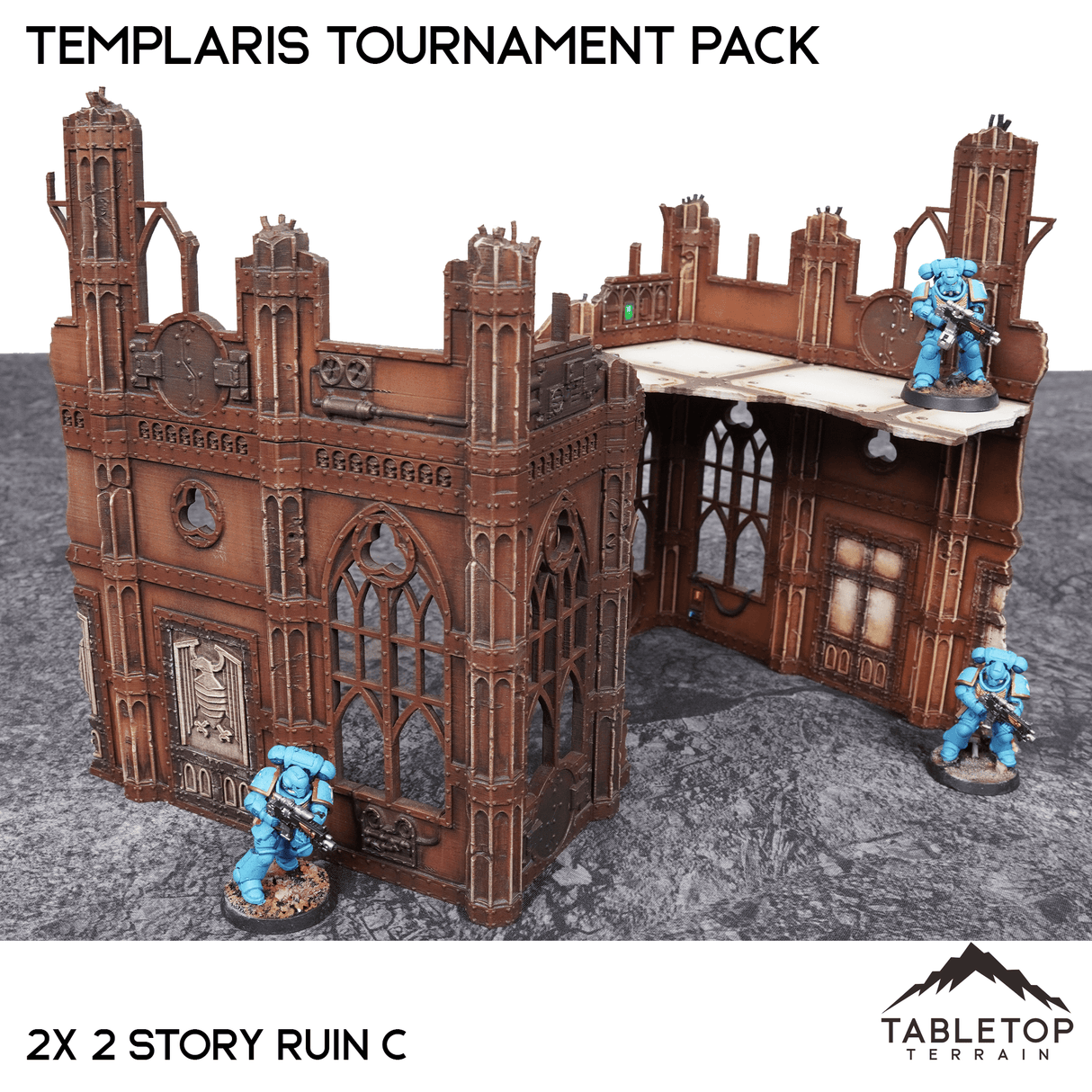 Tabletop Terrain Terrain Templaris Competitive Tournament Pack - Pariah Nexus Compatible 10e Table Set