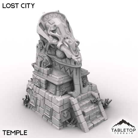 Tabletop Terrain Terrain Temple / 32mm Lost City