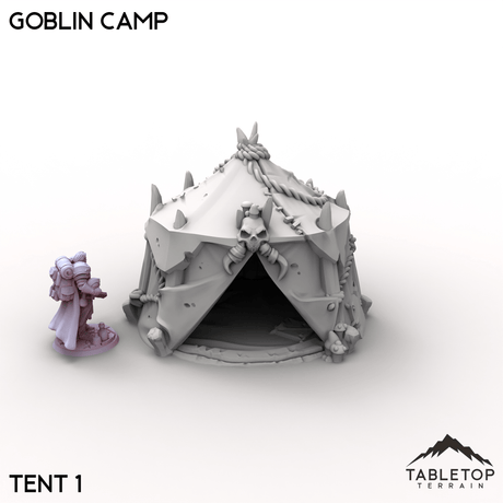 Tabletop Terrain Terrain Tent 1 / 32mm Goblin Camp