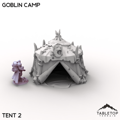 Tabletop Terrain Terrain Tent 2 / 32mm Goblin Camp