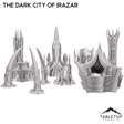 Tabletop Terrain Terrain The Dark City of Irazar