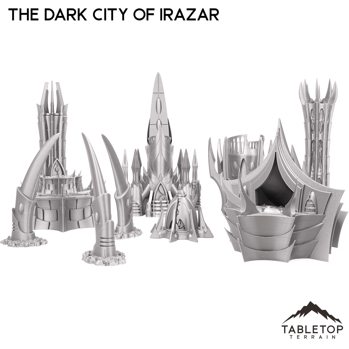Tabletop Terrain Terrain The Dark City of Irazar