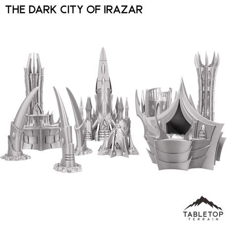 Tabletop Terrain Terrain The Dark City of Irazar