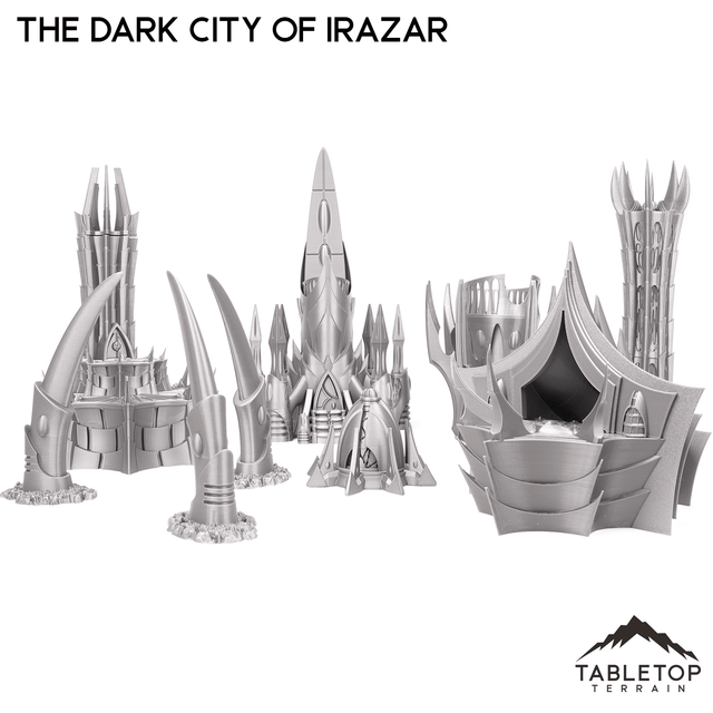 Tabletop Terrain Terrain The Dark City of Irazar