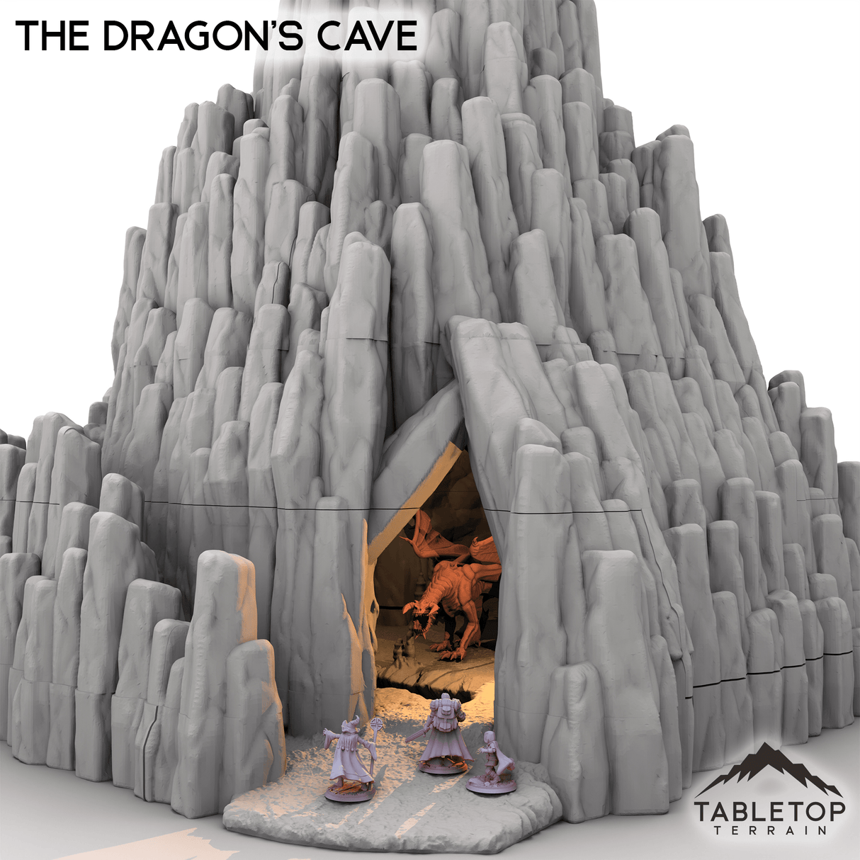 Tabletop Terrain Terrain The Dragon's Cave