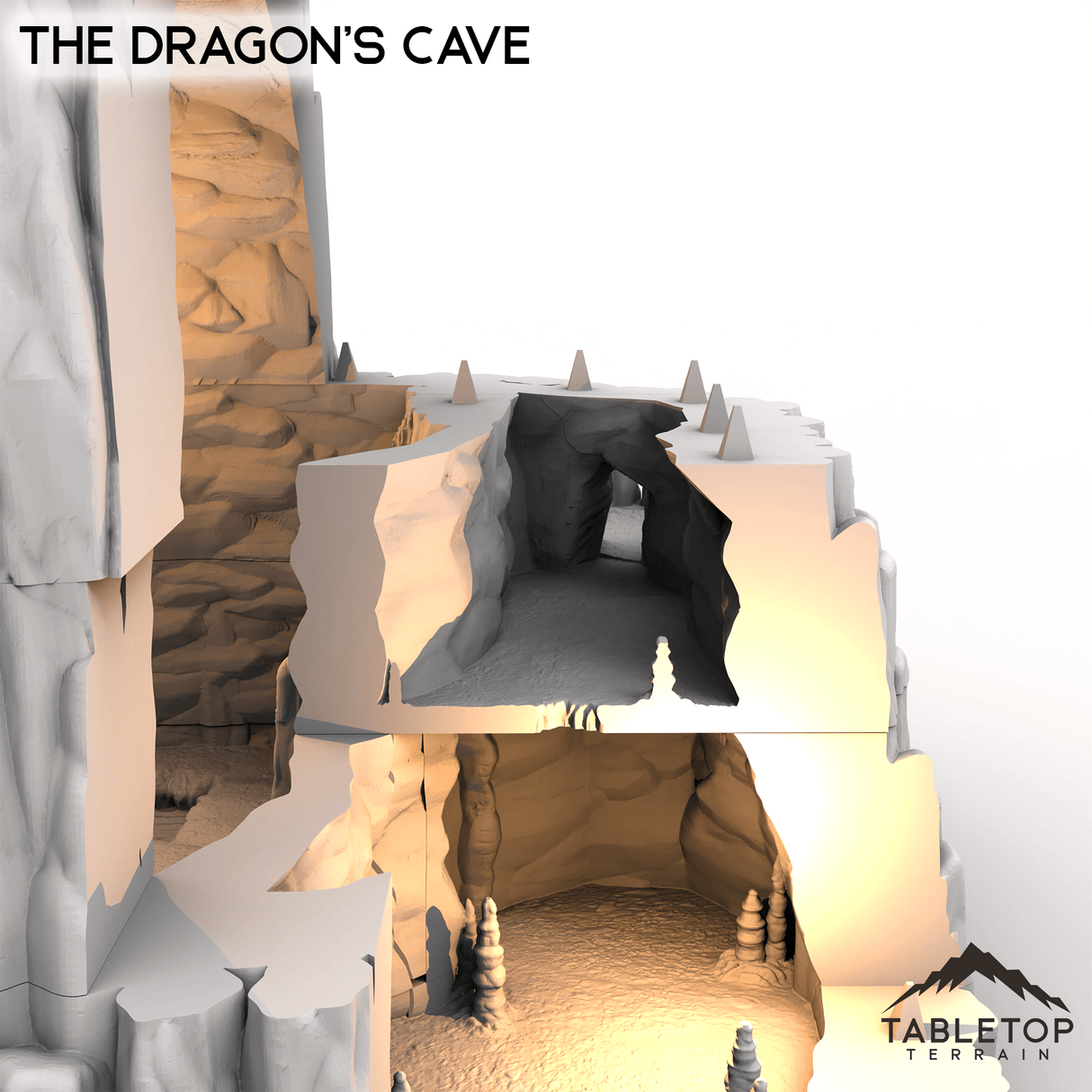 Tabletop Terrain Terrain The Dragon's Cave