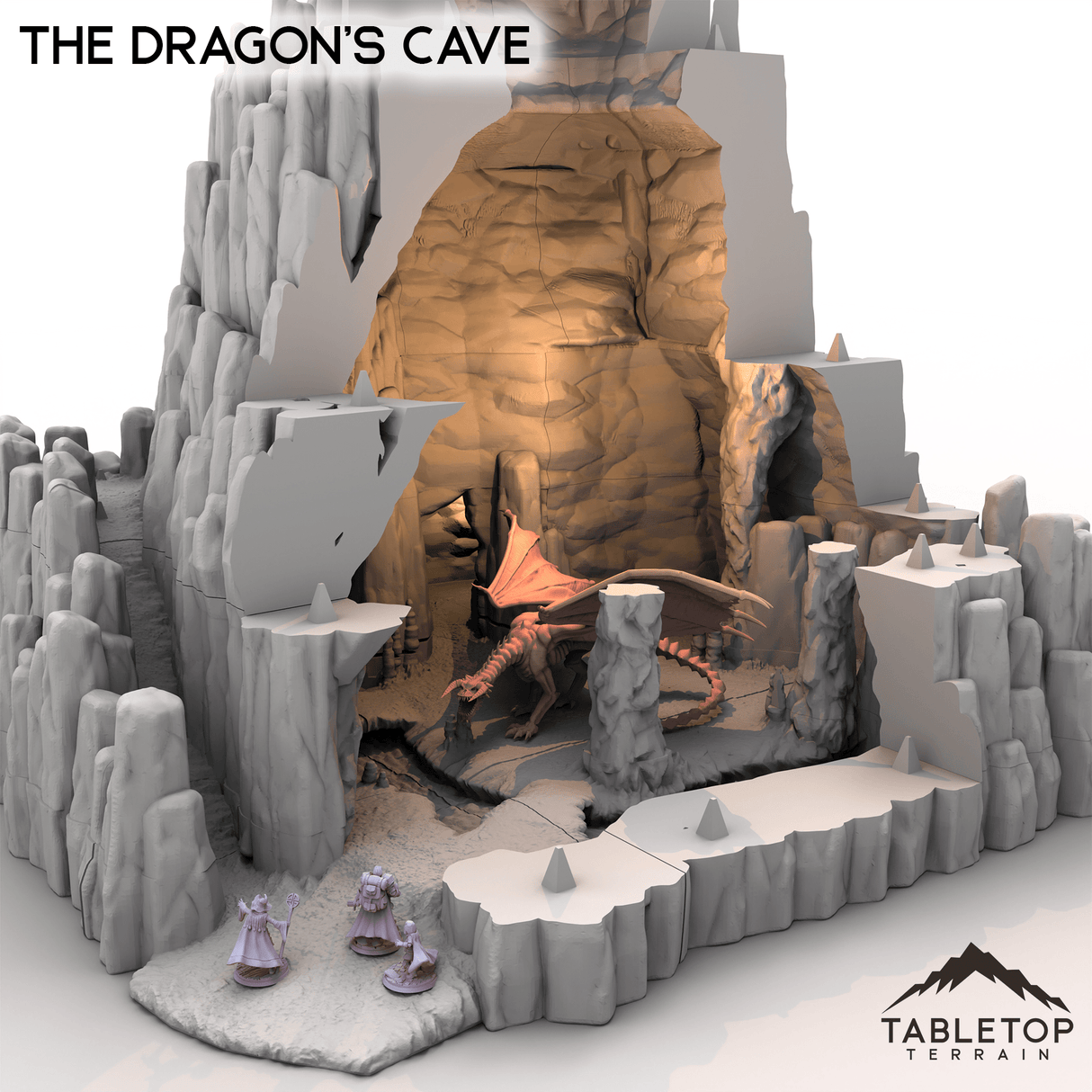 Tabletop Terrain Terrain The Dragon's Cave