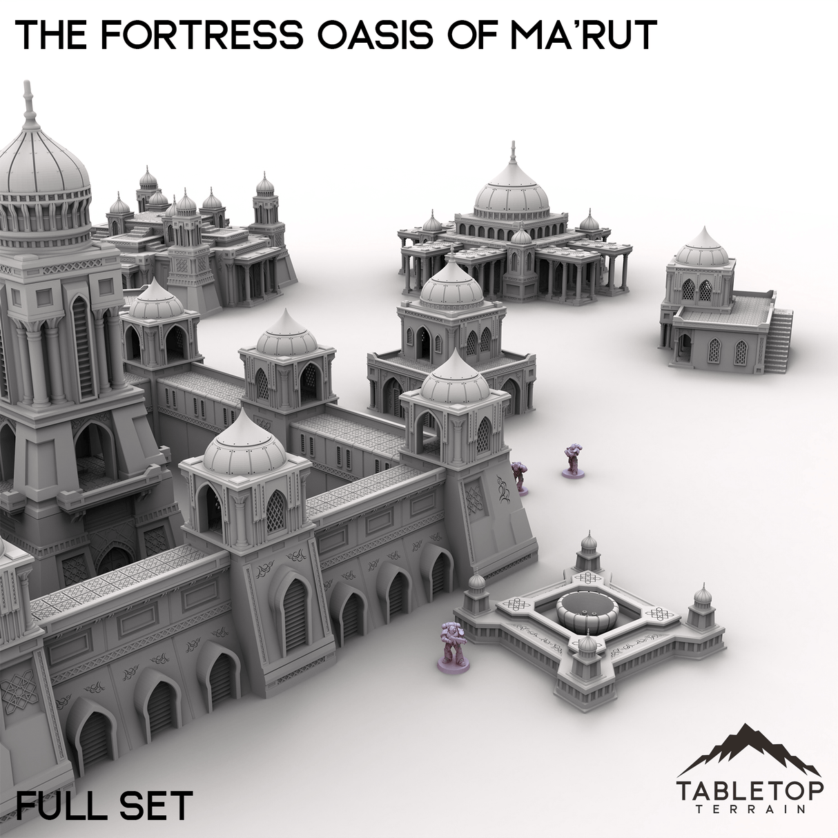 Tabletop Terrain Terrain The Fortress Oasis of Ma'rut