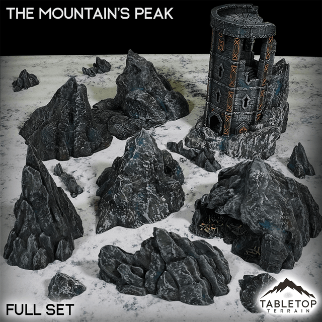 Tabletop Terrain Terrain The Mountain's Peak