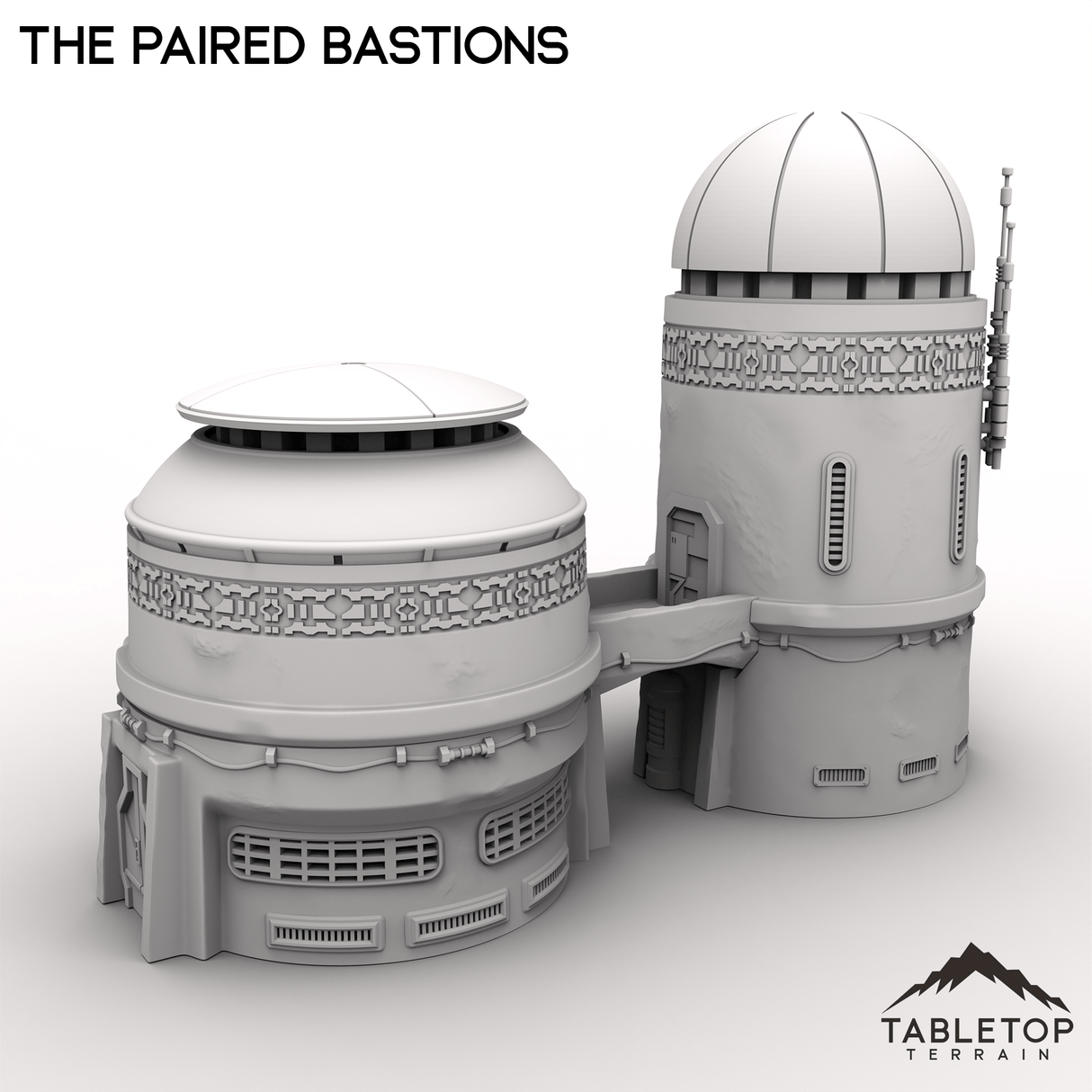 Tabletop Terrain Terrain The Paired Bastions