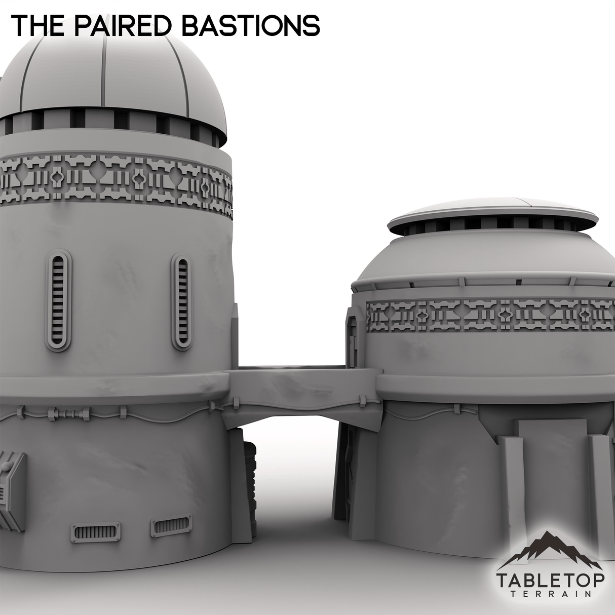 Tabletop Terrain Terrain The Paired Bastions