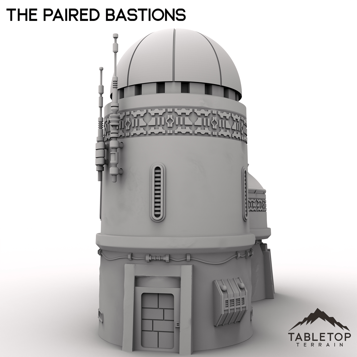 Tabletop Terrain Terrain The Paired Bastions