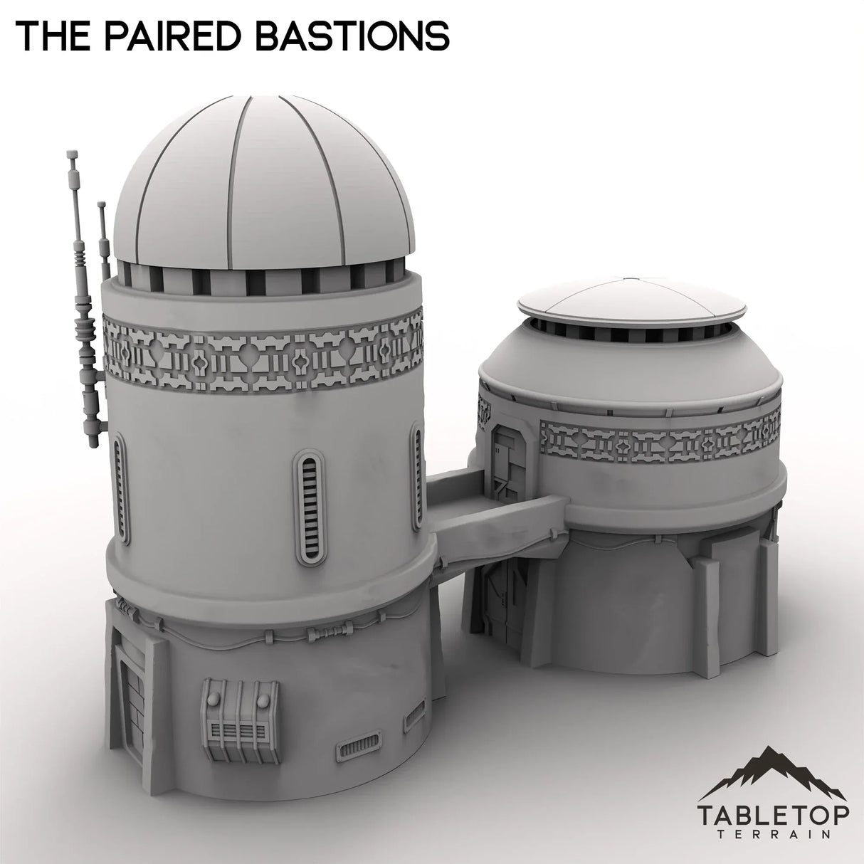 Tabletop Terrain Terrain The Paired Bastions