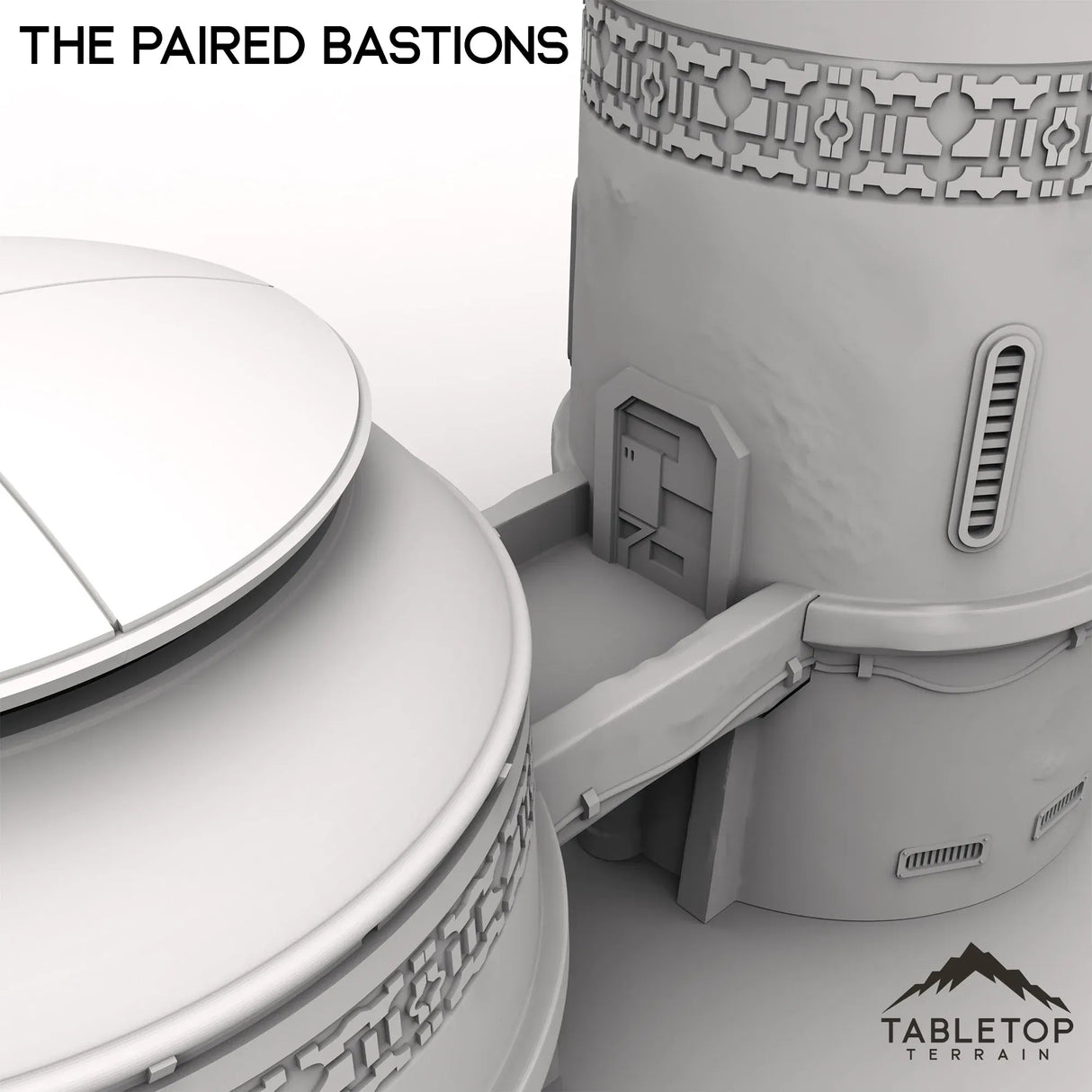 Tabletop Terrain Terrain The Paired Bastions