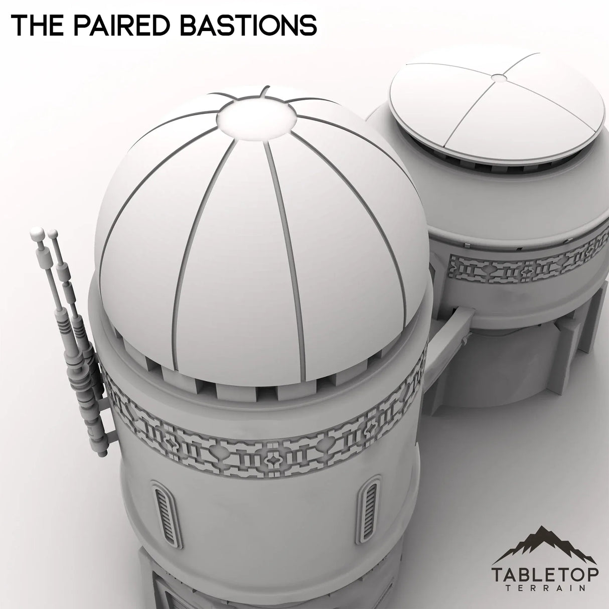 Tabletop Terrain Terrain The Paired Bastions