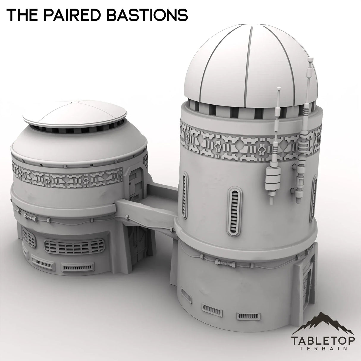 Tabletop Terrain Terrain The Paired Bastions