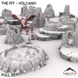 Tabletop Terrain Terrain The Pit - Volcano