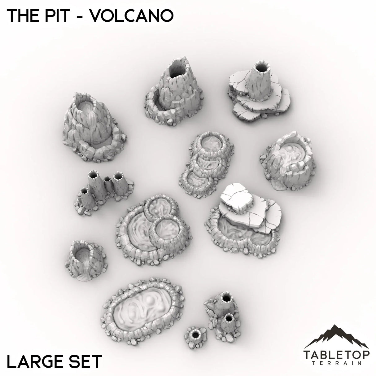 Tabletop Terrain Terrain The Pit - Volcano
