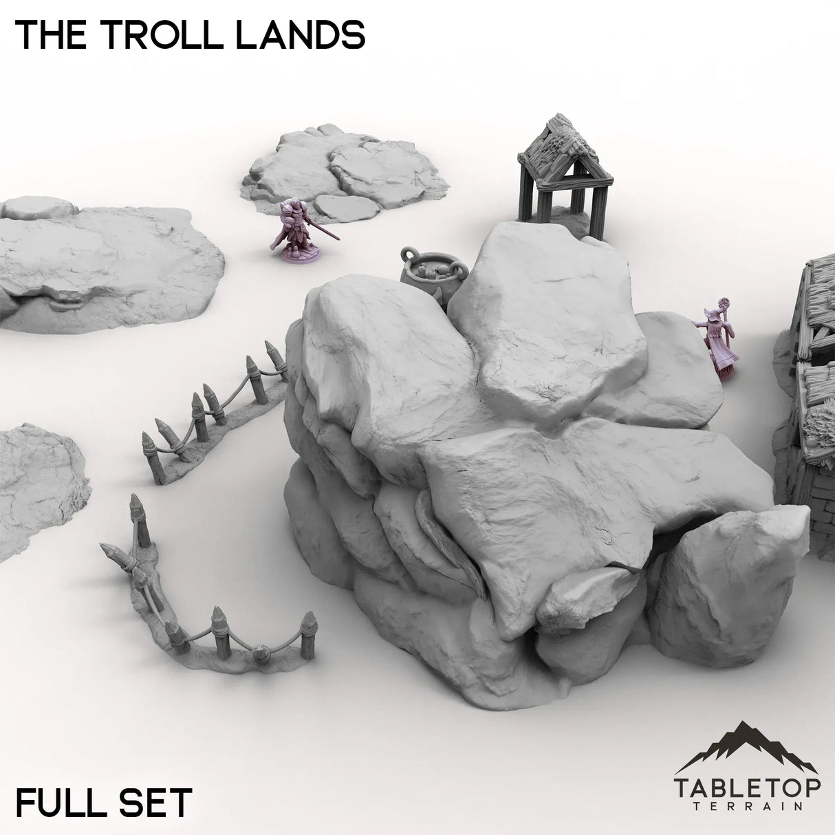 Tabletop Terrain Terrain The Troll Lands