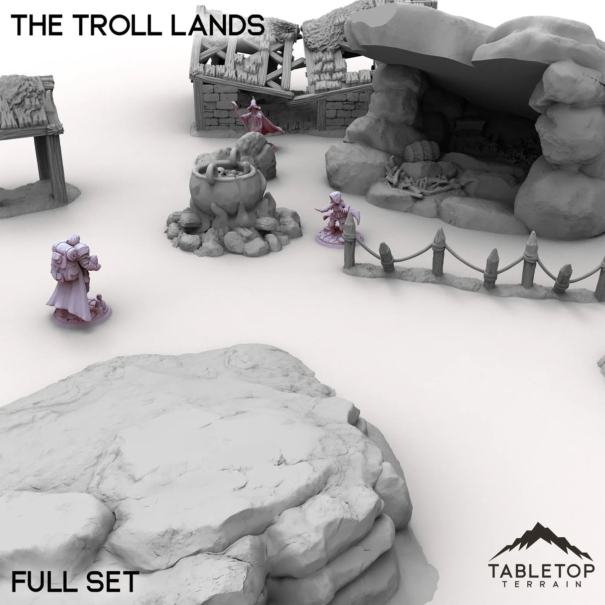 Tabletop Terrain Terrain The Troll Lands