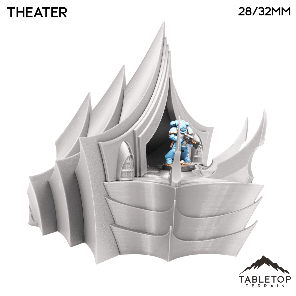 Tabletop Terrain Terrain Theater - The Dark City of Irazar