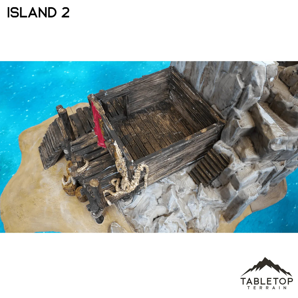 Tabletop Terrain Terrain Tortuga Bay Island 2