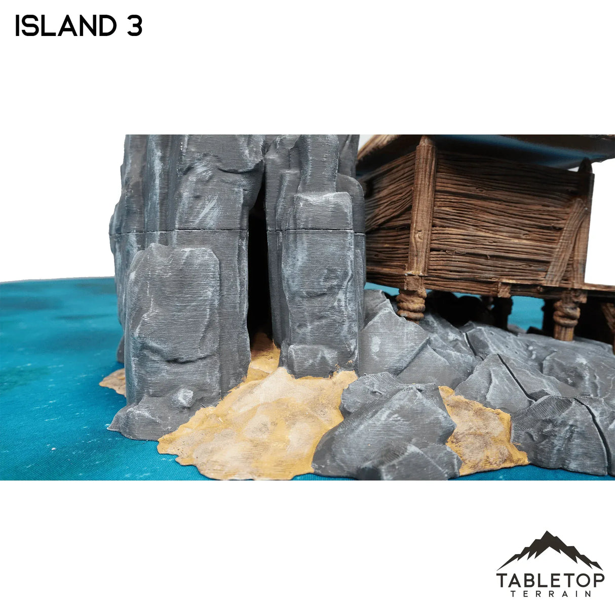 Tabletop Terrain Terrain Tortuga Bay Island 3