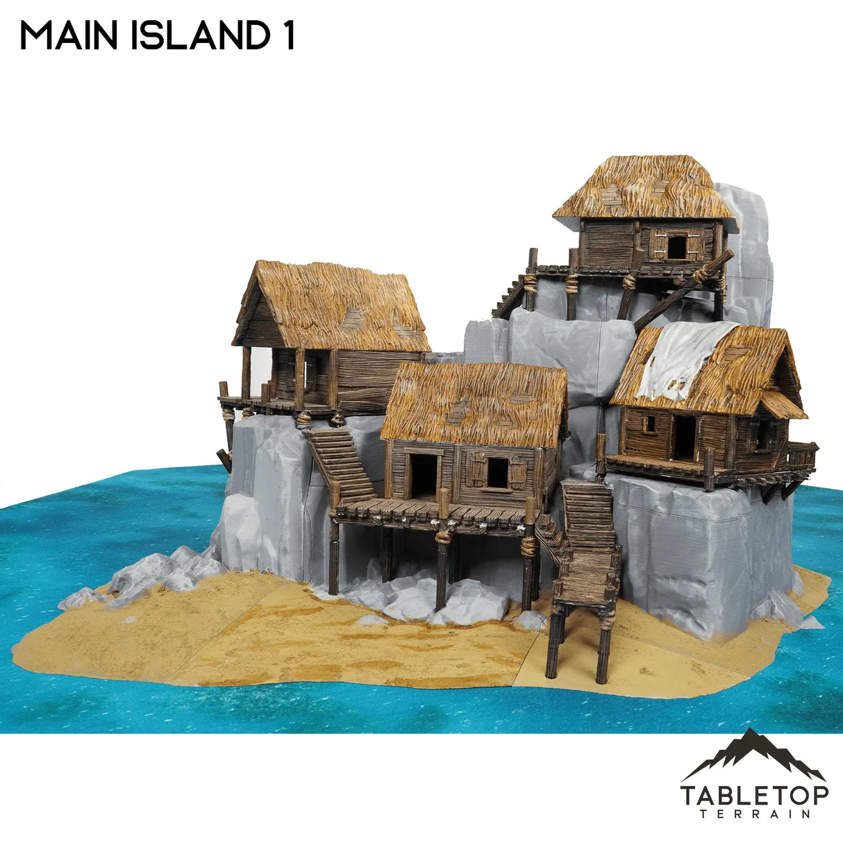 Tabletop Terrain Terrain Tortuga Bay Main Island 1