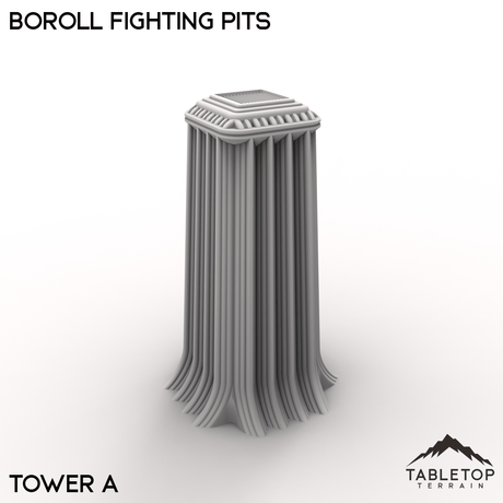 Tabletop Terrain Terrain Tower A / 28/32mm Boroll Fighting Pits