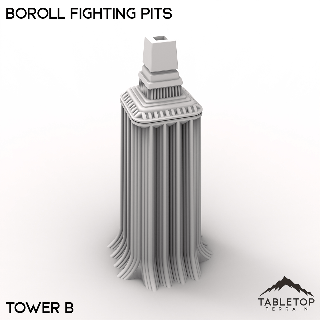 Tabletop Terrain Terrain Tower B / 28/32mm Boroll Fighting Pits