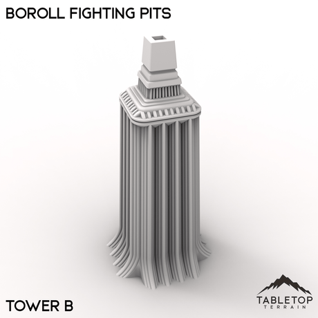 Tabletop Terrain Terrain Tower B / 28/32mm Boroll Fighting Pits