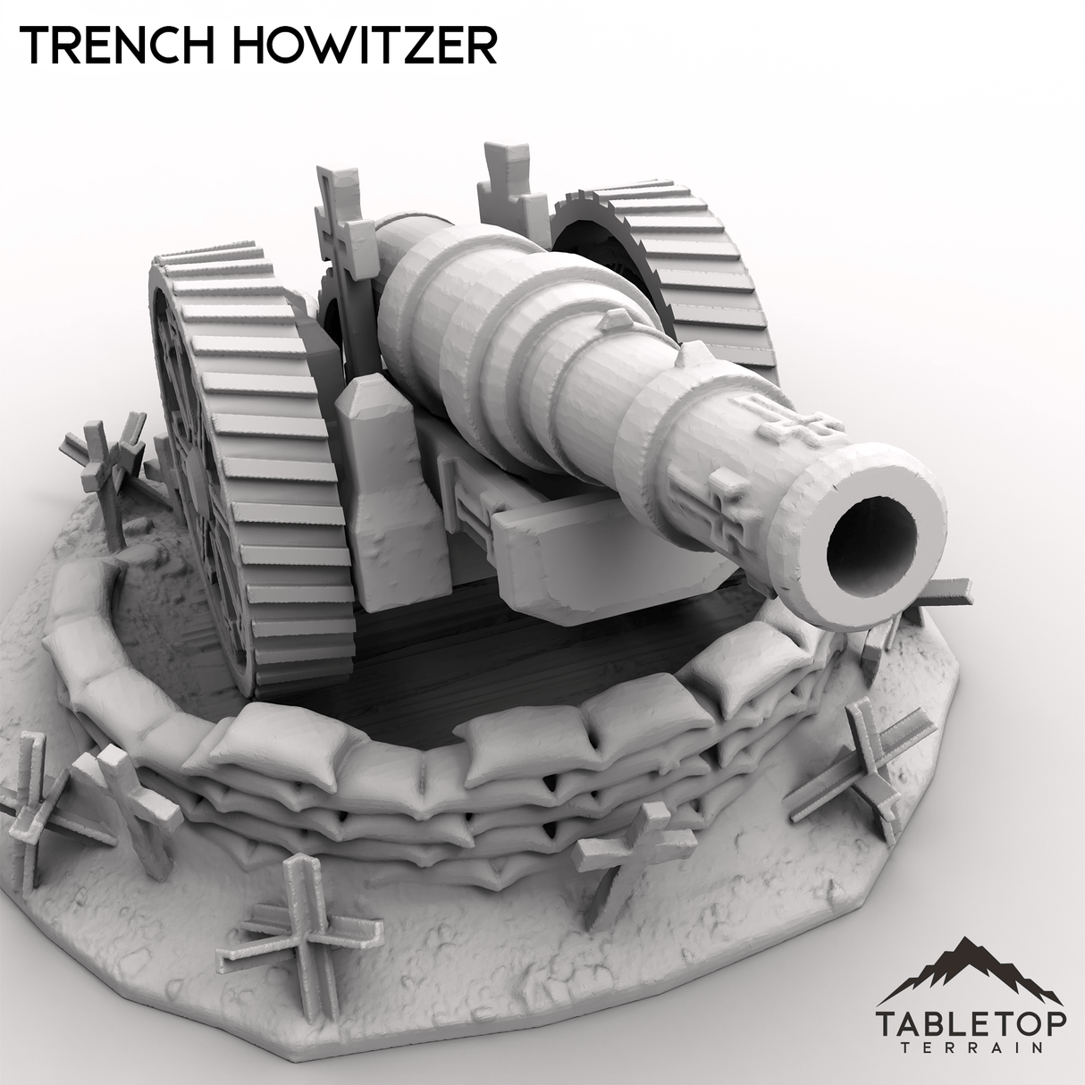 Tabletop Terrain Terrain Trench Howitzer