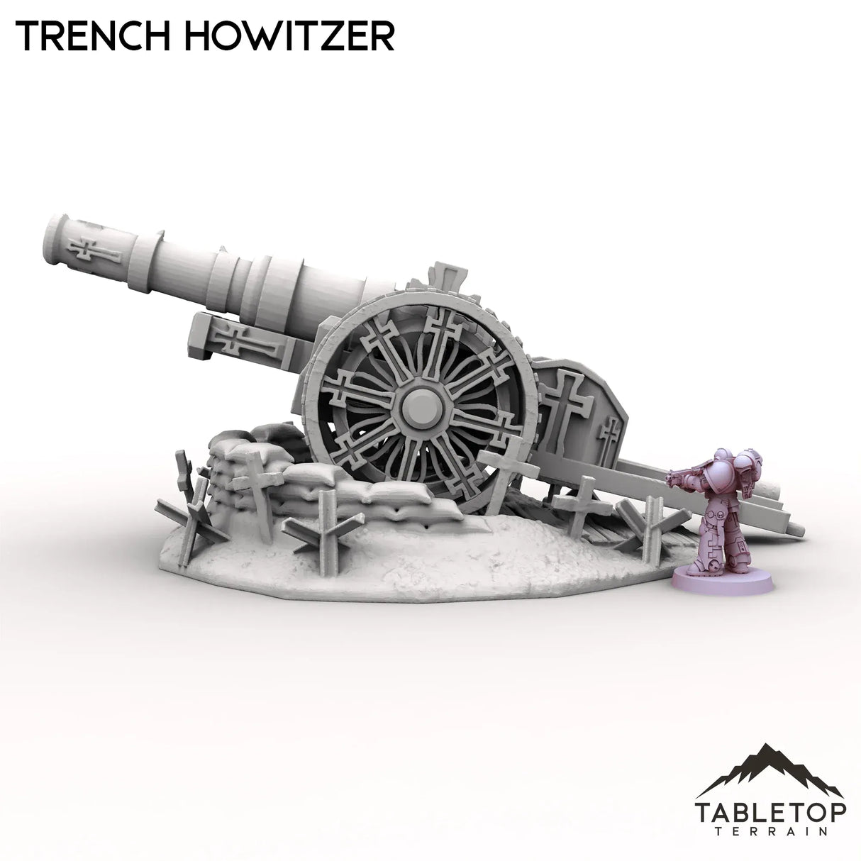 Tabletop Terrain Terrain Trench Howitzer