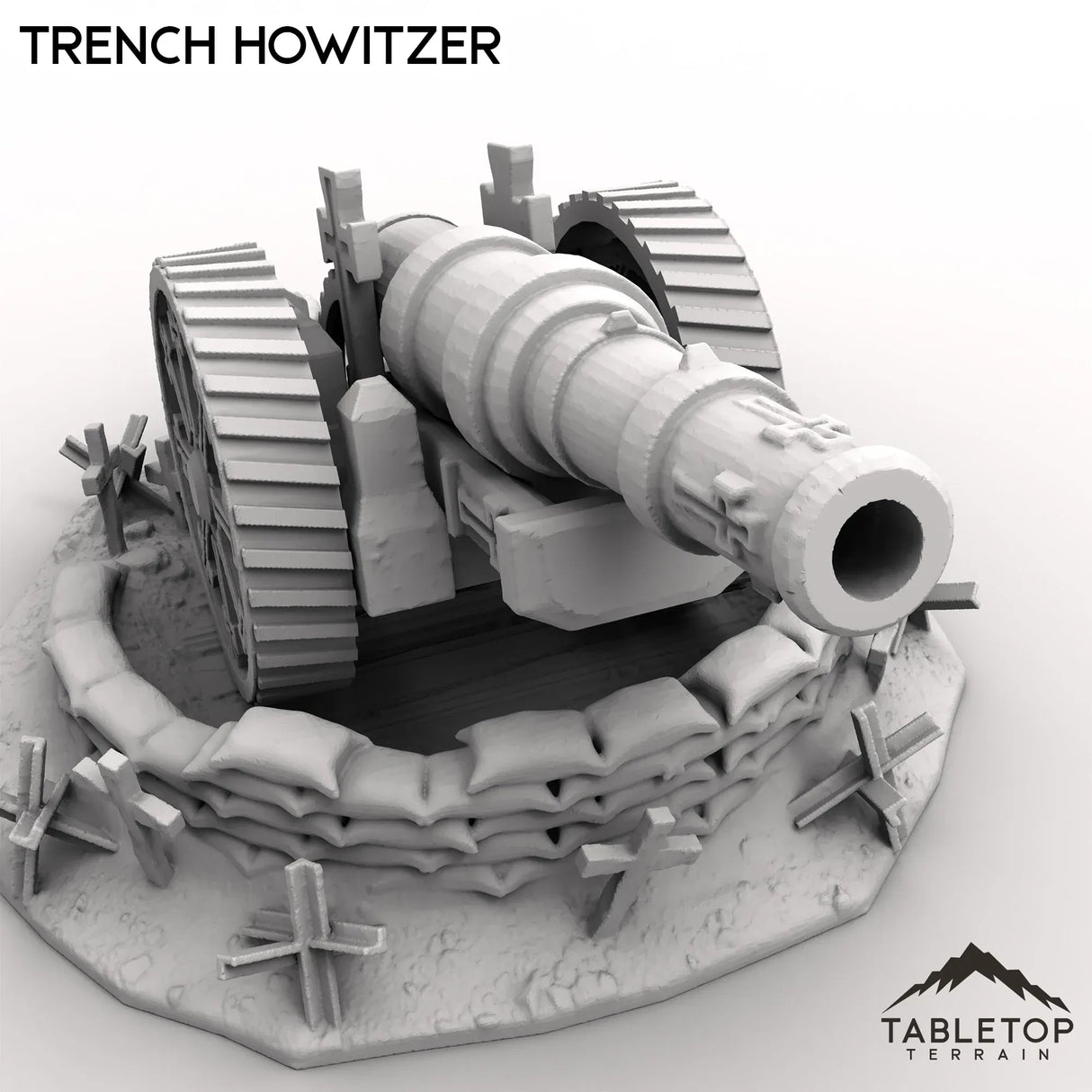Tabletop Terrain Terrain Trench Howitzer
