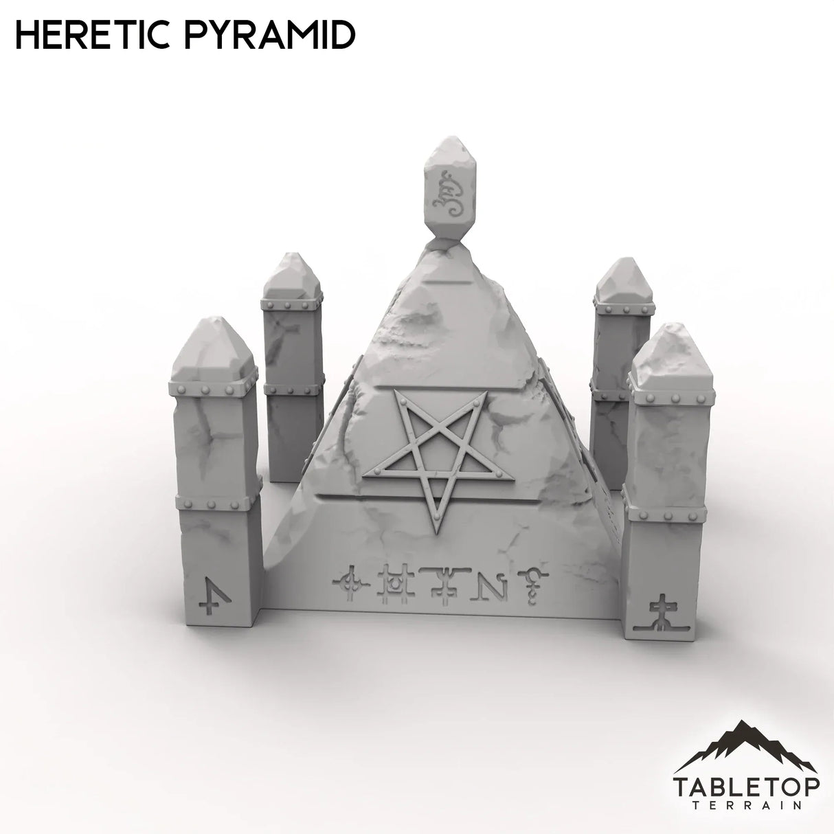 Tabletop Terrain Terrain Trench Wars Heretic Pyramid