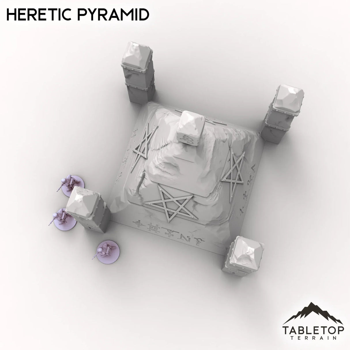 Tabletop Terrain Terrain Trench Wars Heretic Pyramid